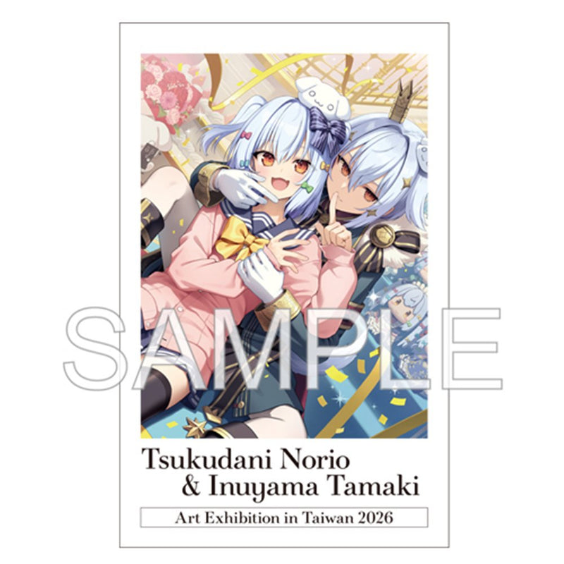 【新品】犬山たまき、佃煮のりお台湾個人展示会グッズ　チェキ風カード（全8種中1枚） / つくり 発売日:2026年12月頃