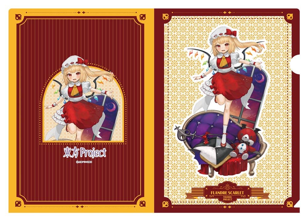 New] Touhou Project Clear File Illust. Goto Part 2 Flandre Scarlet