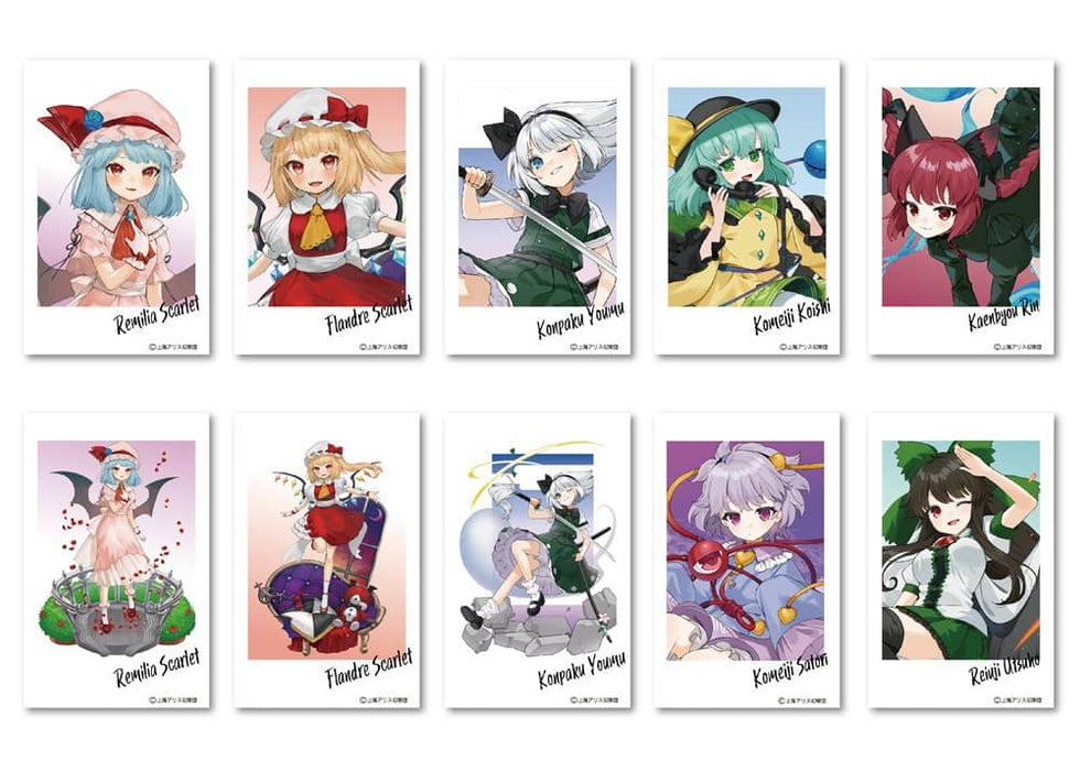 [New] Touhou Project Trading Photo Style Card Volume 2 1BOX / Bell Fine Release Date: Around August 2024