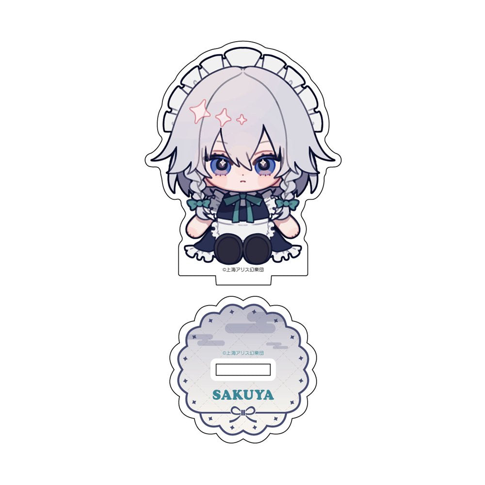 新品】東方Project ちゃいキャラぷろじぇくと アクリルスタンド 十六夜
