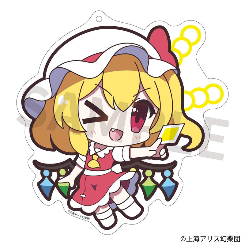 [New] Touhou Project Acrylic Keyholder Yurutto Touhou 174 Flandre Scarlet Four of a Kind [Diamond] / AKIBA-HOBBY / Izanagi Co., Ltd. Release Date: Around December 2025