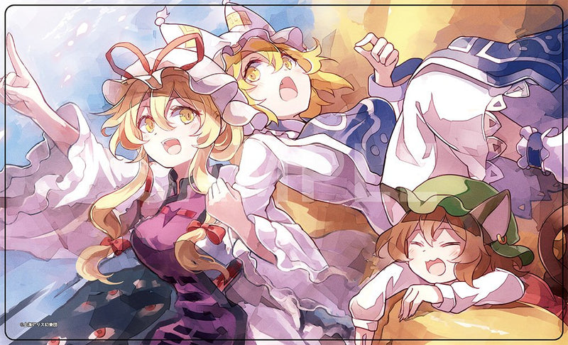【新品】東方Projectキャラクターラバーマット15 八雲一家 illust.60枚 / アキバホビー／株式会社イザナギ 発売日:2025年12月頃
