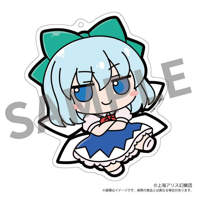 【新品】東方Project ふもふもアクリルキーホルダー 03 ふもふもちるの。ひそうてんそくばーじょん。（チルノ 非想天則Ver.） / アキバホビー／株式会社イザナギ 発売日:2026年08月頃