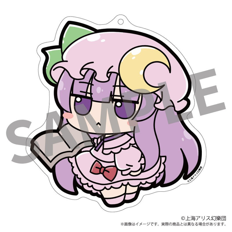 【新品】東方Project ふもふもアクリルキーホルダー 05 ふもふもぱちぇ。こうりんどうばーじょん。（パチュリー・ノーレッジ 香霖堂Ver.） / アキバホビー／株式会社イザナギ 発売日:2026年08月頃
