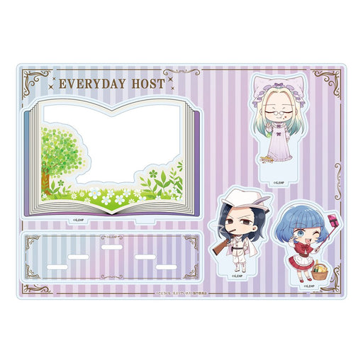 【新品】えぶりでいホスト ぷちちょこ アクリルジオラマ【クラブ・トリリオン】メルヘンコスDAY / シーズナルプランツ 発売日:2026年11月頃
