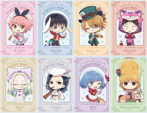 【新品】えぶりでいホスト ぷちちょこ トレーディングアクリルカード メルヘンコスDAY (1BOX8個入り) / シーズナルプランツ 発売日:2026年11月頃