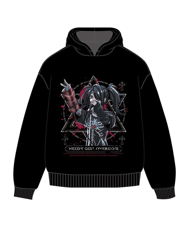 【New Product】NEEDY GIRL OVERDOSE Ame-chan Rockin' Hoodie MEN'S Free / WHY SO SERIOUS? Release Date: Around September 2024
