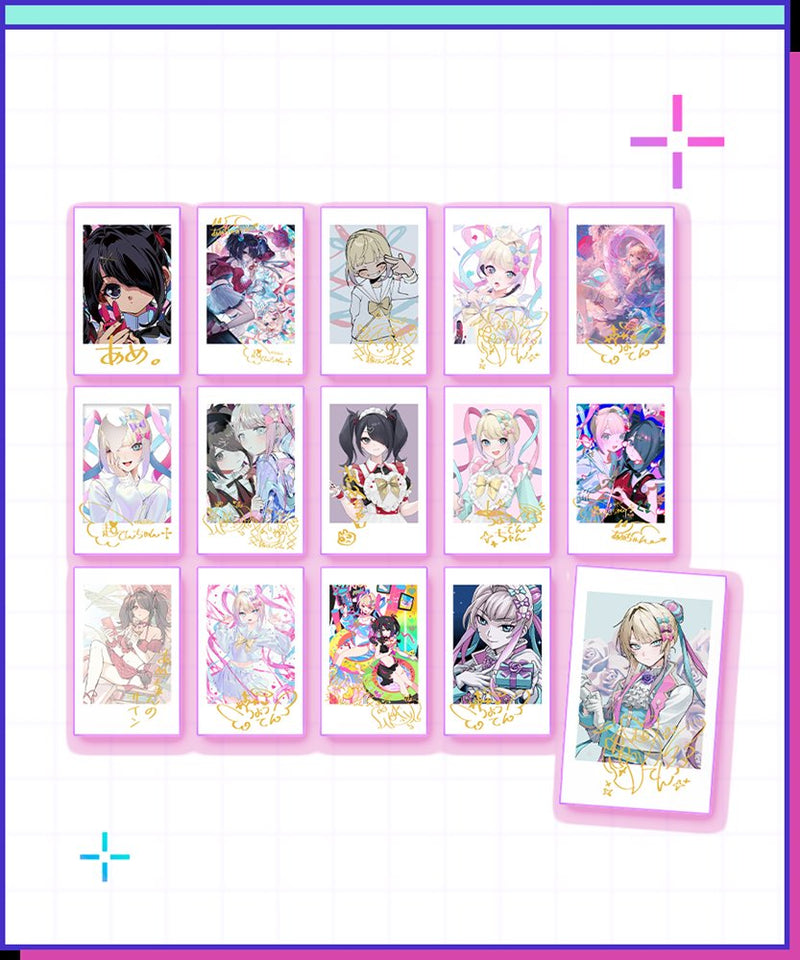 [New] NEEDY GIRL OVERDOSE autograph cheque trekker collection / WHY SO SERIOUS? Release date: approx. 2024 Dec.