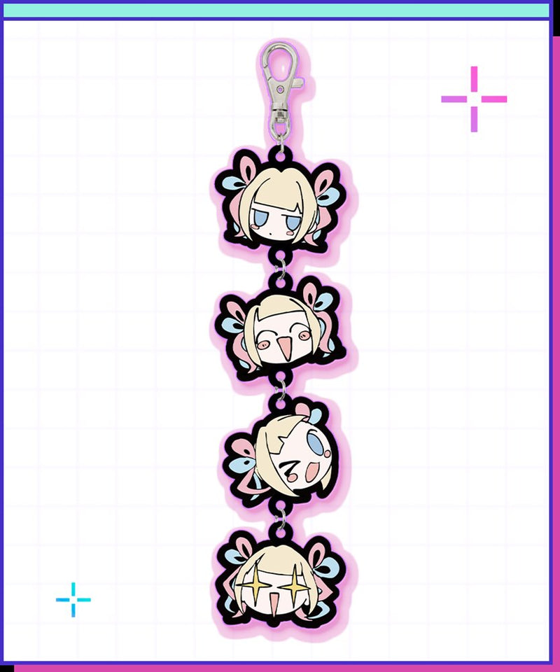 [New] NEEDY GIRL OVERDOSE Yurayura Rubber Strap ver Choten-chan / WHY SO SERIOUS? Release date: approx. 2024 Dec.