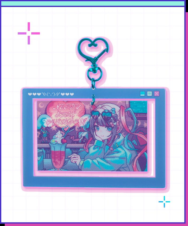 【新品】NEEDY GIRL OVERDOSE チルレトロクリアアクキー / WHY SO SERIOUS? 発売日:2024年12月頃