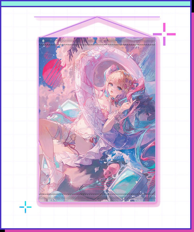 [New] NEEDY GIRL OVERDOSE Super Tenchan Samabake Tapestry / WHY SO SERIOUS? Release date: approx. 2024 Dec.