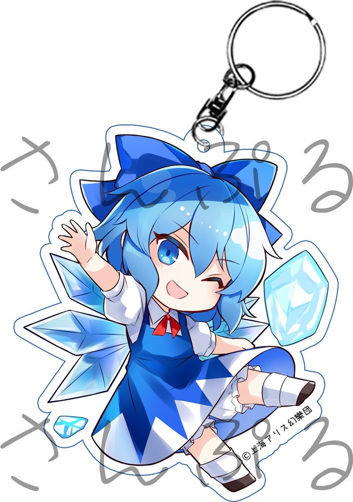 【新品】東方CCアクキー紅魔郷／チルノ / リトルベル 発売日:2024年09月17日