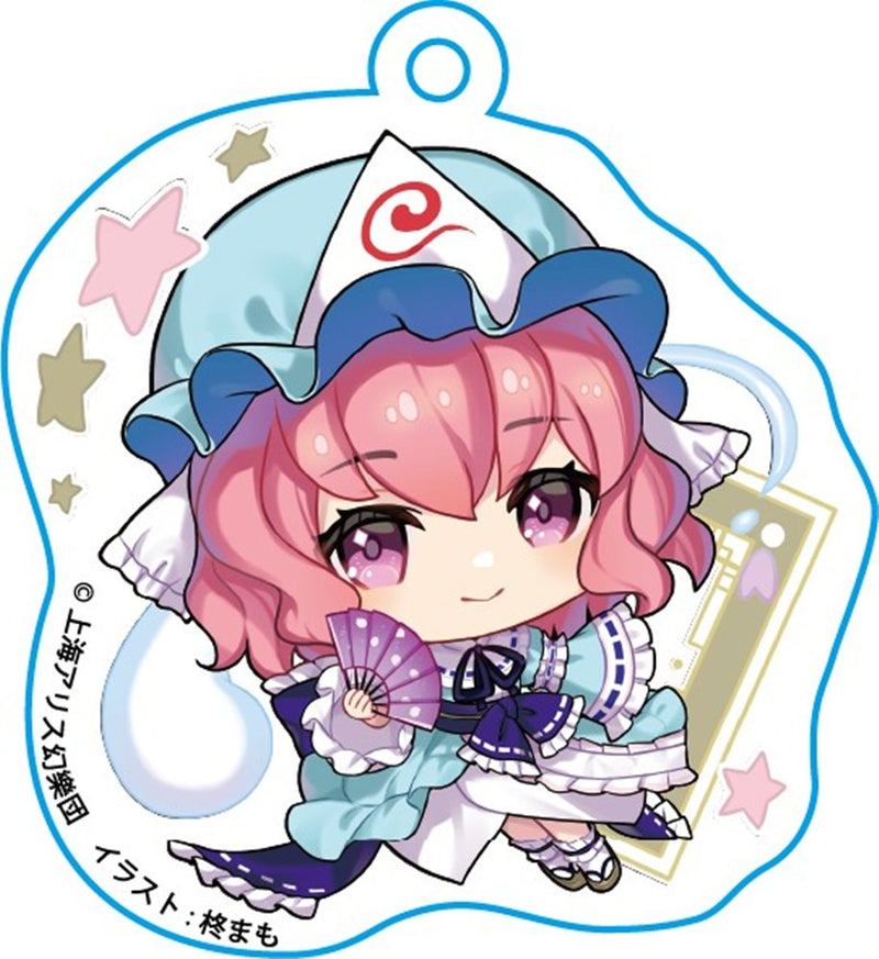 【新品】東方ちっきゃらアクキーvol.1 004西行寺幽々子 / リトルベル 発売日:2025年08月頃