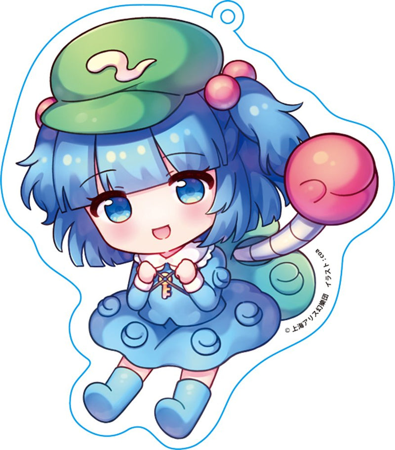 【新品】東方ちっきゃらアクキーvol.3 011河城にとり / リトルベル 発売日:2025年12月頃