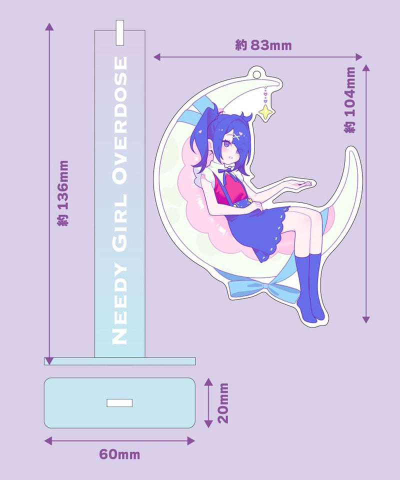 【New Product】NEEDY GIRL OVERDOSE Amecchan Swaying Acrylic Stand / WHY SO SERIOUS? Release Date: Around September 2024