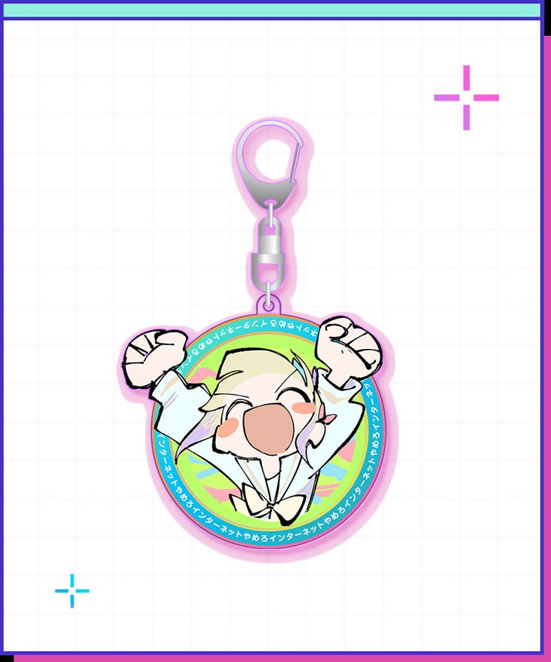 【新品】NEEDY GIRL OVERDOSE 【復刻】INTERNET YAMERO飛び出しアクキー / WHY SO SERIOUS? 發售日:2024年11月頃