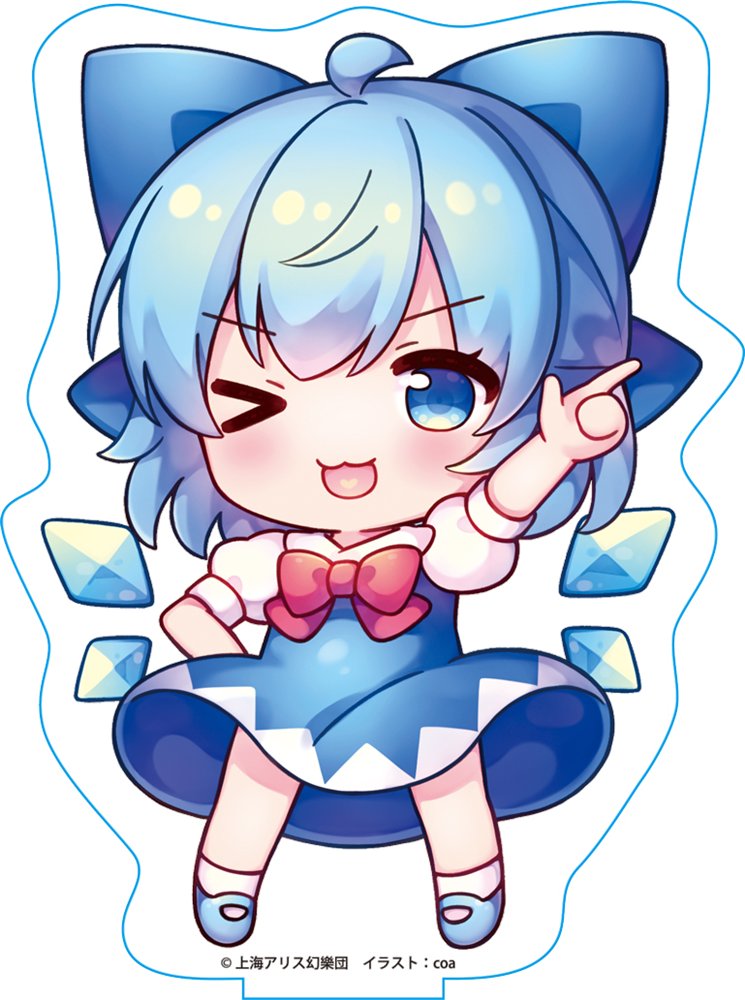 【新品】東方ちっきゃらアクスタvol.3 014チルノ / リトルベル 発売日:2025年12月頃