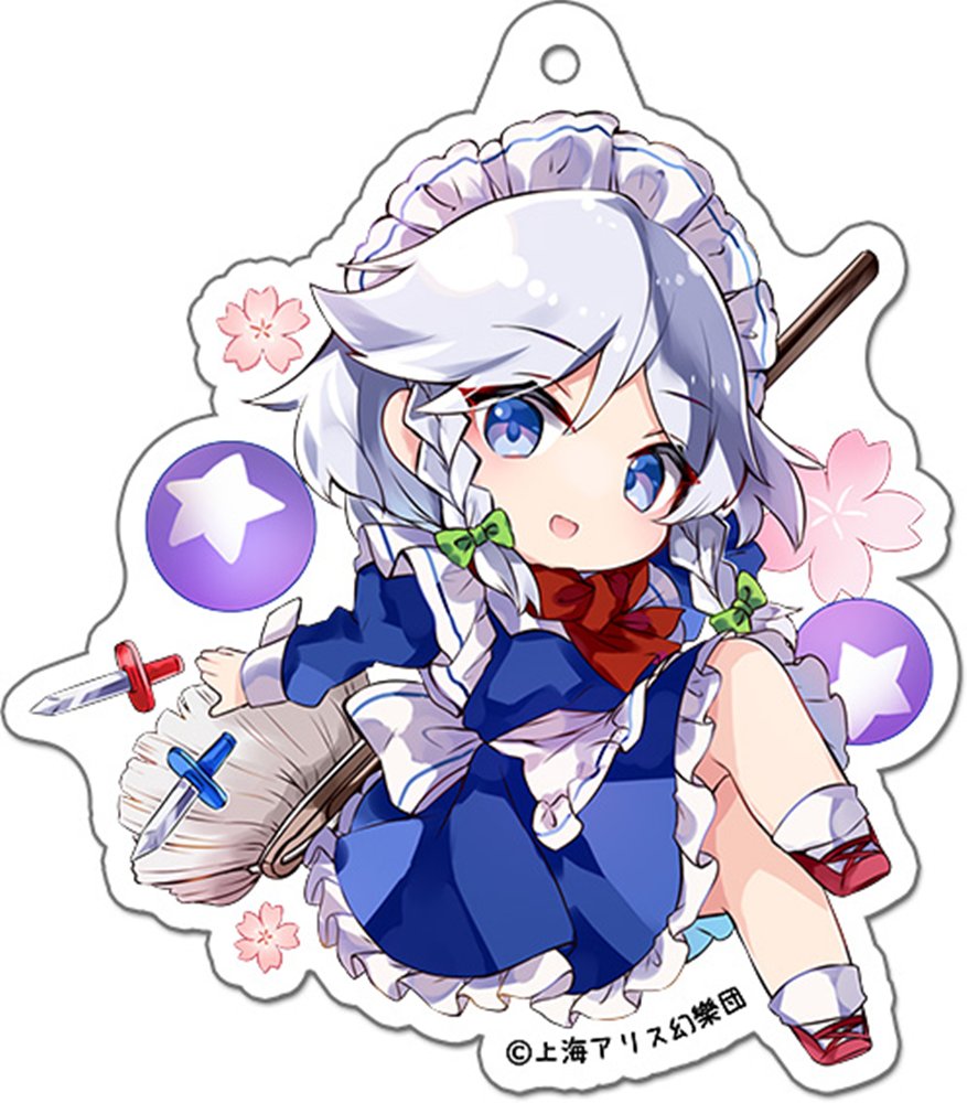 新品】東方キャラクターズチョイス アクリルキーホルダー妖々夢／咲夜