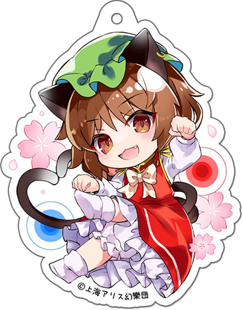 【新品】東方キャラクターズチョイス アクリルキーホルダー妖々夢／橙 / リトルベル 発売日:2025年12月20日