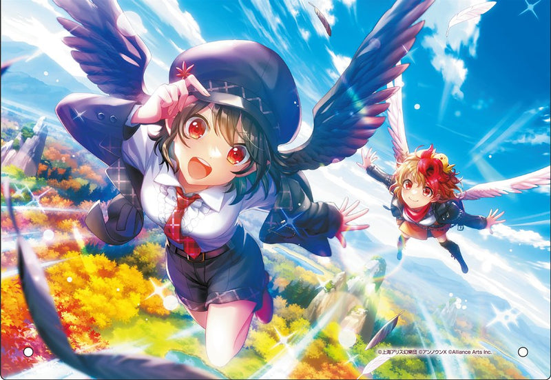 [New] Touhou Danmaku Kagura Fantasia Lost Aya Shameimaru "Soaring Black and White Twin Wings" Acrylic Panel / Phoenixx Co., Ltd. Release Date: Around December 2025