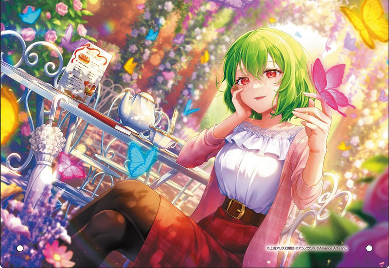 [New] Touhou Danmaku Kagura Fantasia Lost Kazami Yuuka "Flowering Afternoon Tea Time" Acrylic Panel / Phoenixx Co., Ltd. Release Date: Around December 2025