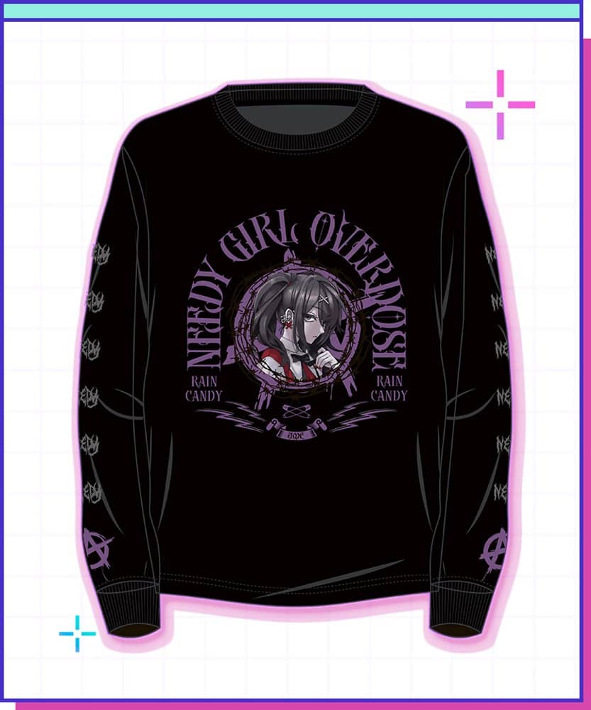 NEEDY GIRL OVERDOSE あめちゃんパンク ロンT Lサイズ 新品】NEEDY GIRL OVERDOSE あめちゃんパンク ロンT L / 株式会社