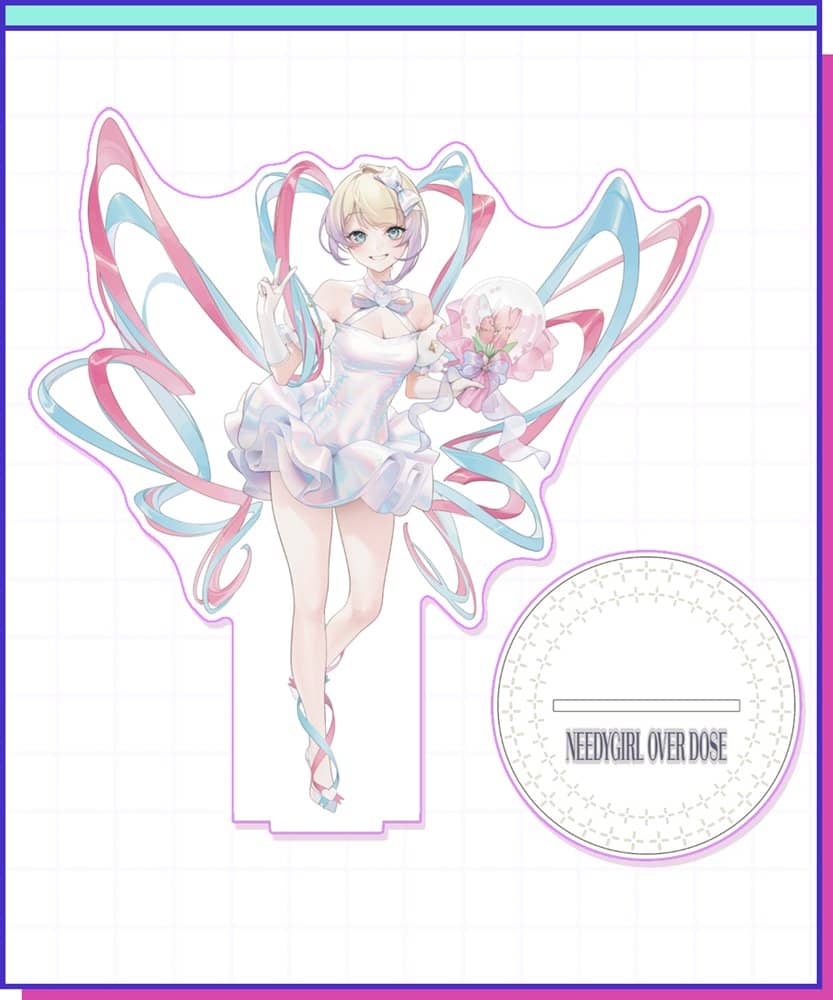 NEEDY GIRL OVERDOSE ニディガ くじ C賞アクリルスタンド 新品】NEEDY GIRL OVERDOSE お久しぶり先生描き下ろしニディガ展2KV
