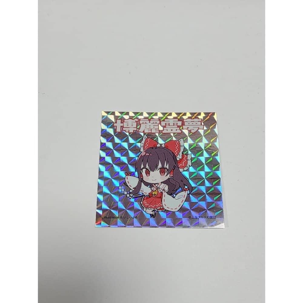 新品】東方Project 博麗霊夢_おいしいさめ_ステッカー / キャラマ 発売