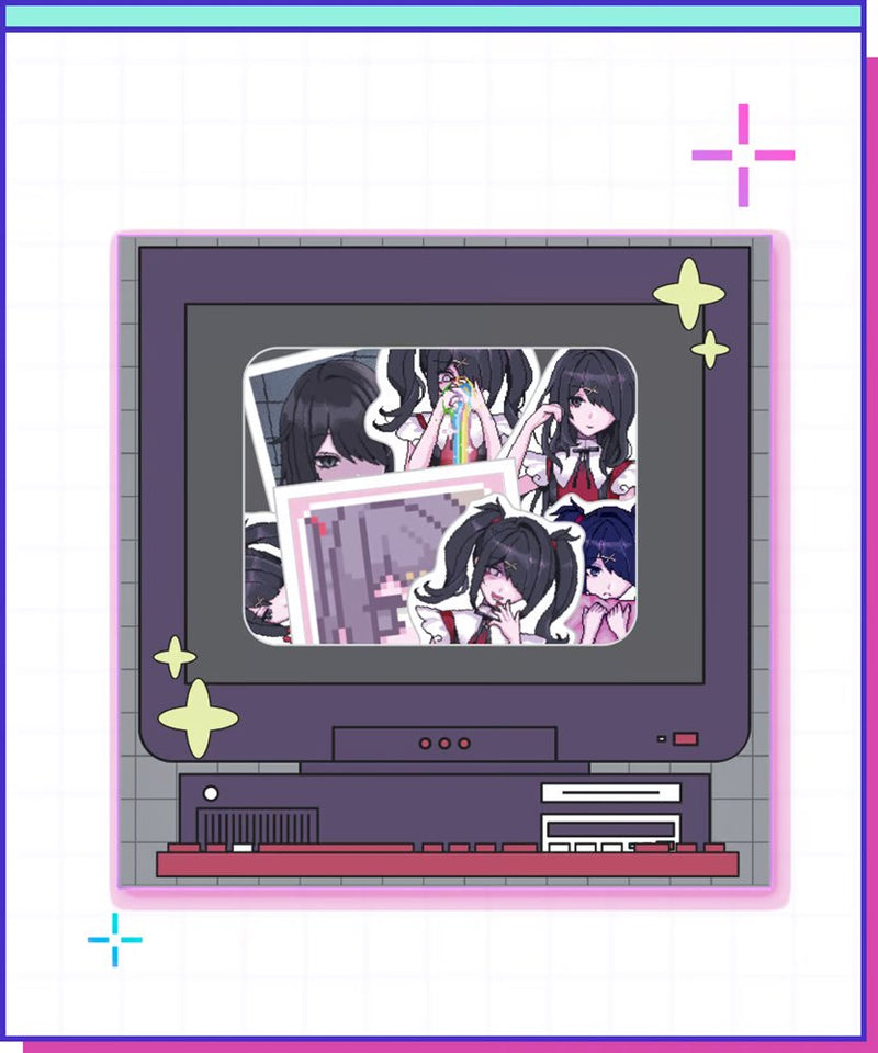 【New Product】NEEDY GIRL OVERDOSE Candy Overload Flake Stickers / WHY SO SERIOUS? Release Date: Around September 2024