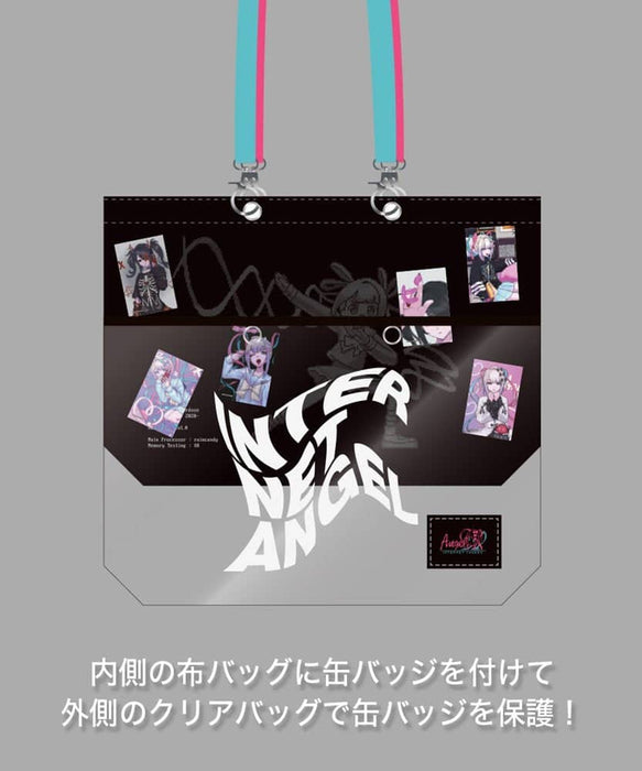 [New item] NEEDY GIRL OVERDOSE Gelbanha! Clear tote bag / WHY SO SERIOUS? Release date: Around July 2024