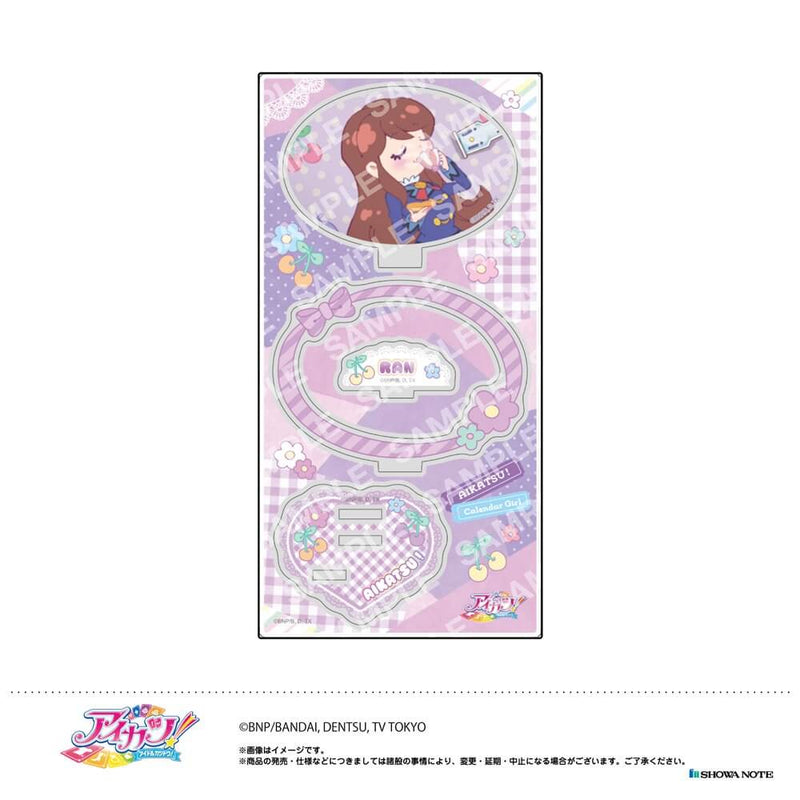 【新品】偶像活动! 亚克力立牌 -日历女孩- D 紫吹兰 / 昭和笔记 发售日:2025年09月左右