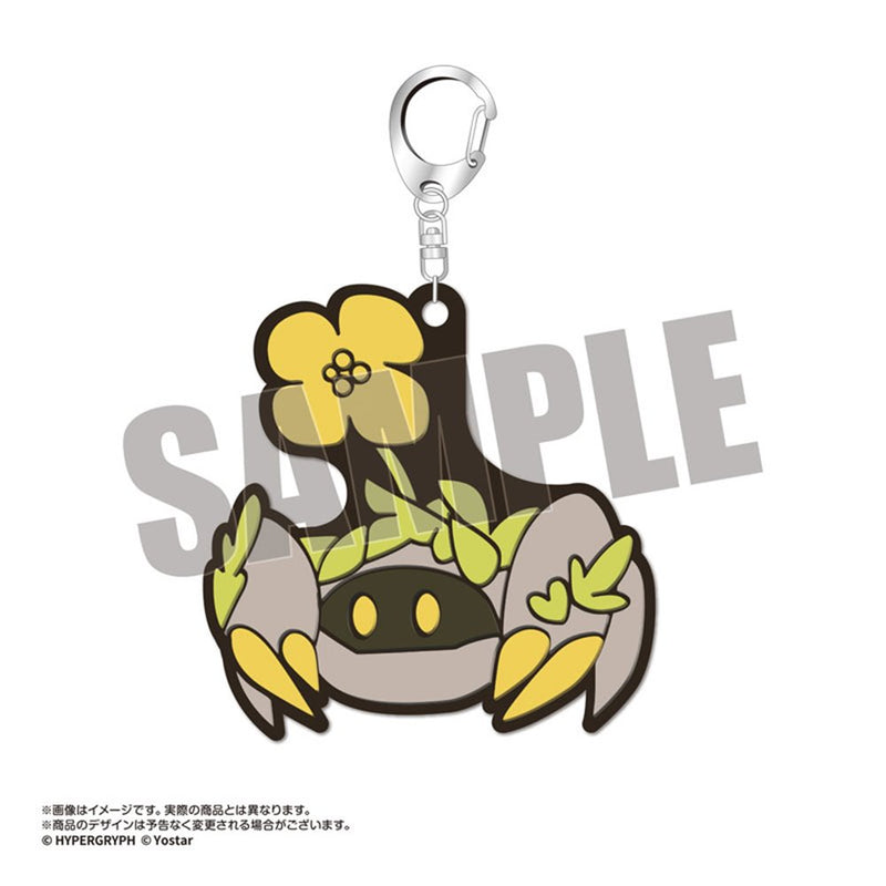 【新品】アークナイツ マスコットラバーキーホルダー ハガネガニ / あみあみ 発売日:2025年04月頃