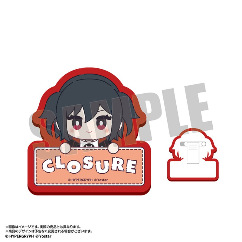 【新品】アークナイツ　オペぬい　おなまえバッジ　クロージャ / あみあみ 発売日:2025年03月頃