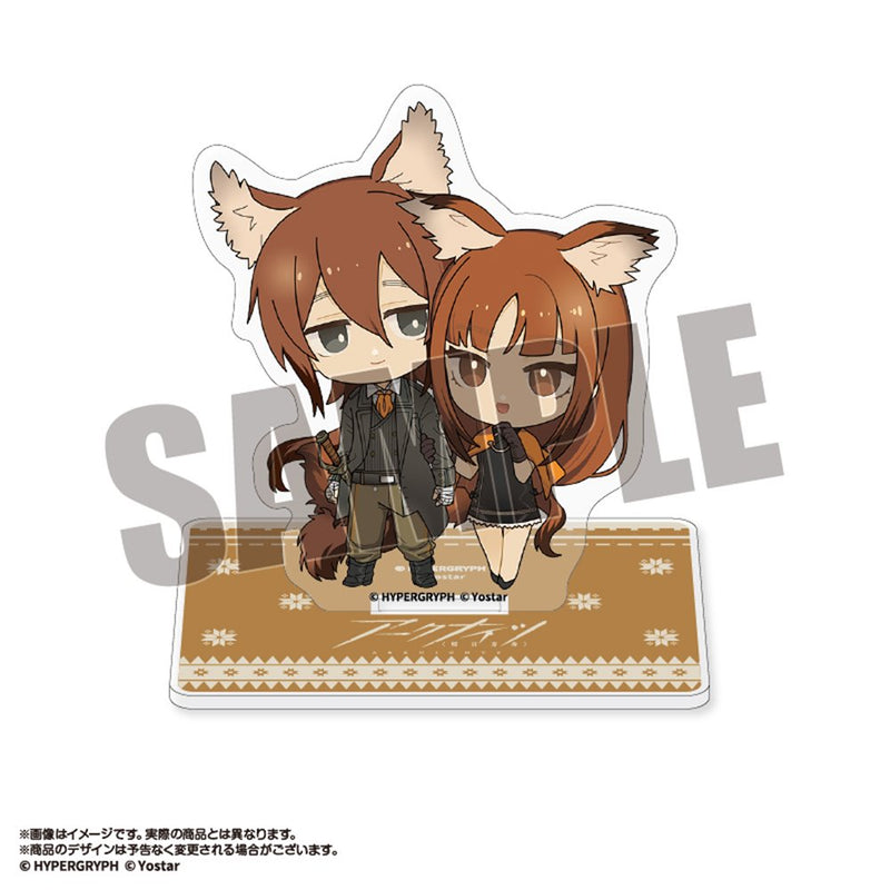【新品】アークナイツ　ユカタン&スキウース ミニキャラ アクリルスタンド / あみあみ 発売日:2025年04月頃