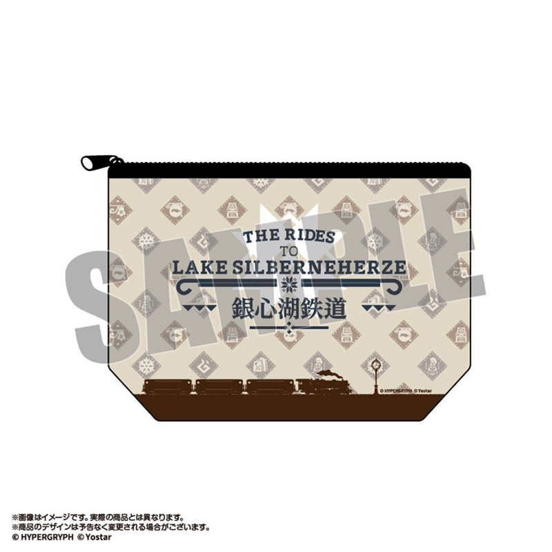 【新品】アークナイツ　銀心湖鉄道　トラベルポーチ / あみあみ 発売日:2025年04月頃