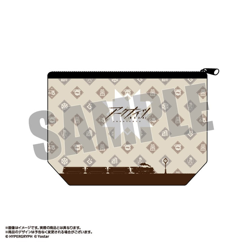 【新品】アークナイツ　銀心湖鉄道　トラベルポーチ / あみあみ 発売日:2025年04月頃