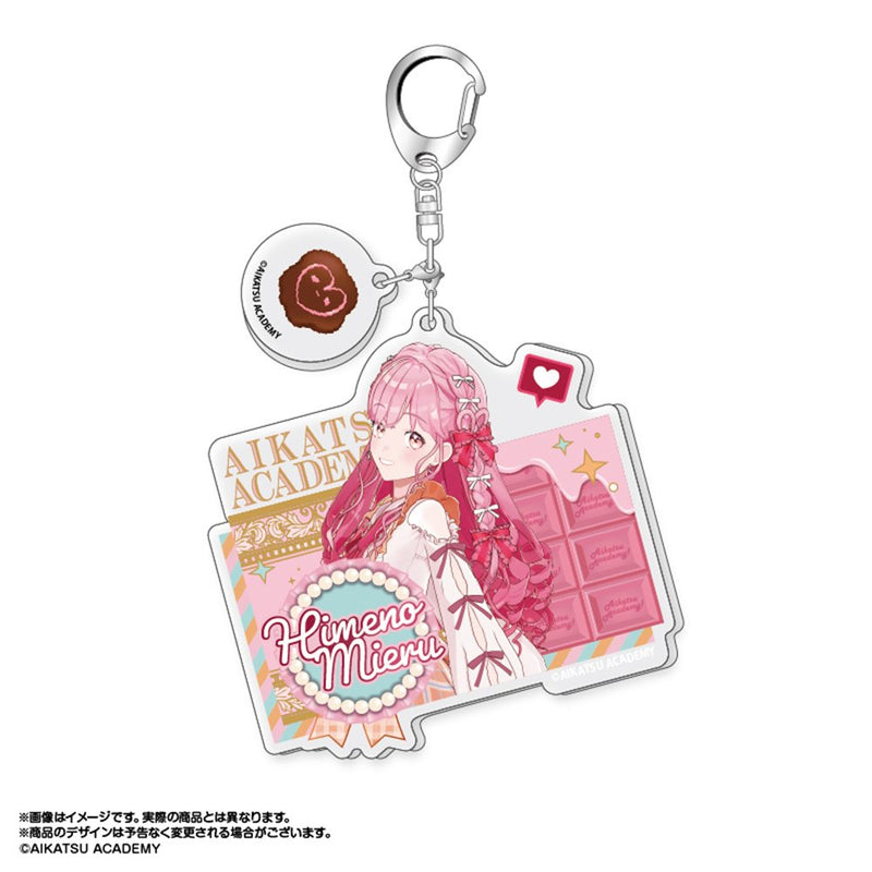 【New Product】Aikatsu Academy! Exclusive Acrylic Keychain Set Mieru Himeno / AmiAmi Release Date: Around May 2025