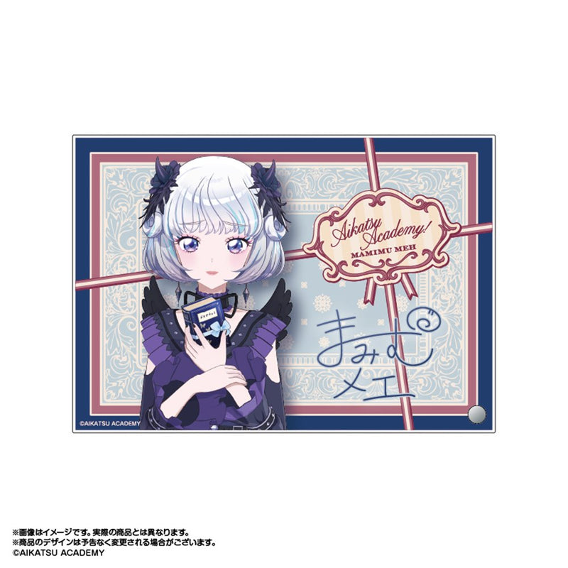 [New] Aikatsu Academy! Newly Shot A5 Acrylic Art Mamimu Mee / AmiAmi Release Date: Around May 2025