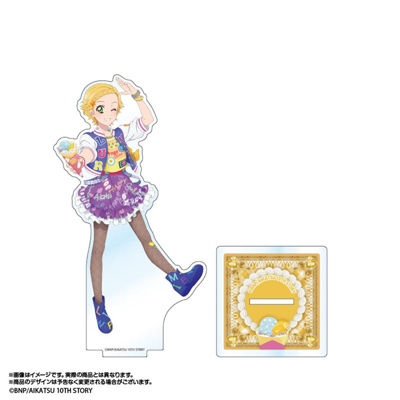 【新品】アイカツ！あかりGeneration×マリオンクレープ　描き下ろしアクリルスタンド　新条ひなき / あみあみ 発売日:2025年05月頃