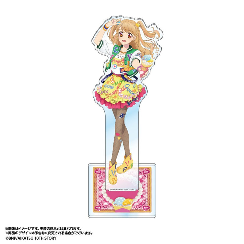 【新品】アイカツ！あかりGeneration×マリオンクレープ　全新繪製壓克力立牌　夏樹みくる / あみあみ 發售日:2025年05月左右