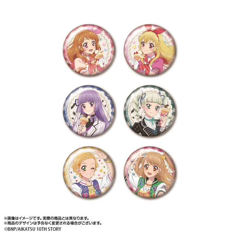 【新品】アイカツ！あかりGeneration×マリオンクレープ　描き下ろしトレーディング缶バッジ 1BOX / あみあみ 発売日:2025年05月頃