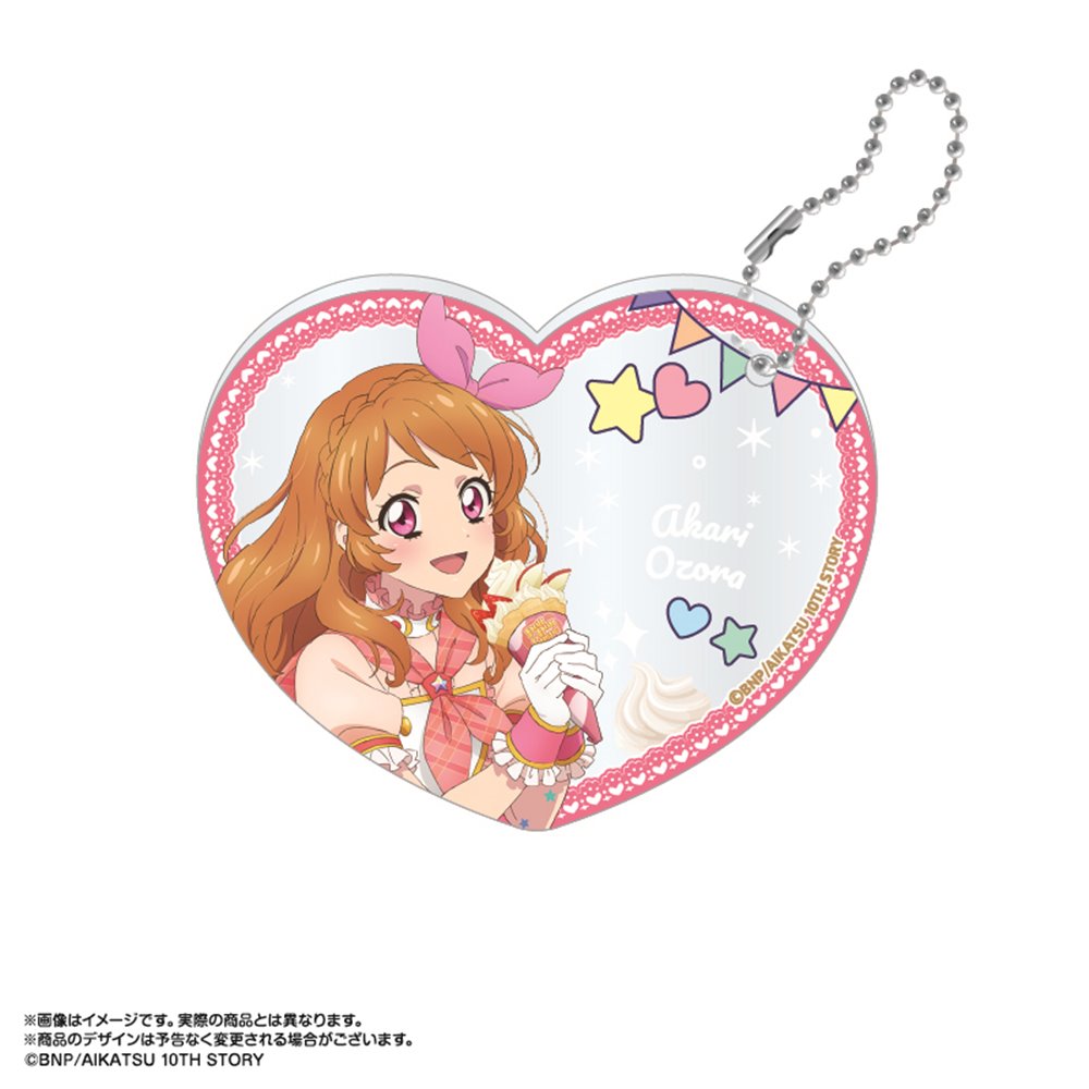 新品】アイカツ！あかりGeneration×マリオンクレープ ぴくりあアクキー