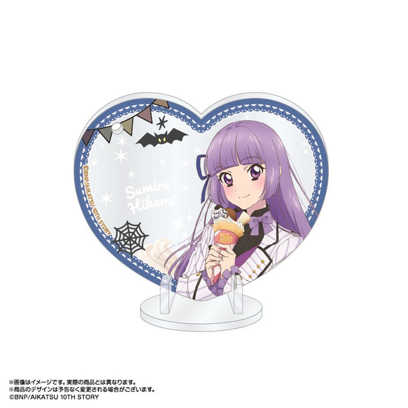 【New Product】Aikatsu! Akari Generation × Marion Crepe Pikuria Acrylic Keychain & Stand - Sumire Hikami / AmiAmi Release Date: Around May 2025
