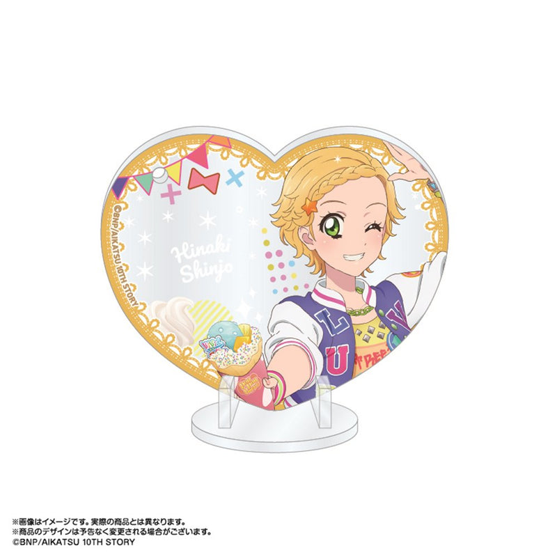 【新品】アイカツ！あかりGeneration×マリオンクレープ　ぴくりあアクキー＆スタンド　新条ひなき / あみあみ 発売日:2025年05月頃