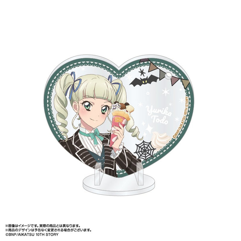 【新品】アイカツ！あかりGeneration×マリオンクレープ　ぴくりあアクキー＆スタンド　藤堂ユリカ / あみあみ 發售日:2025年05月頃