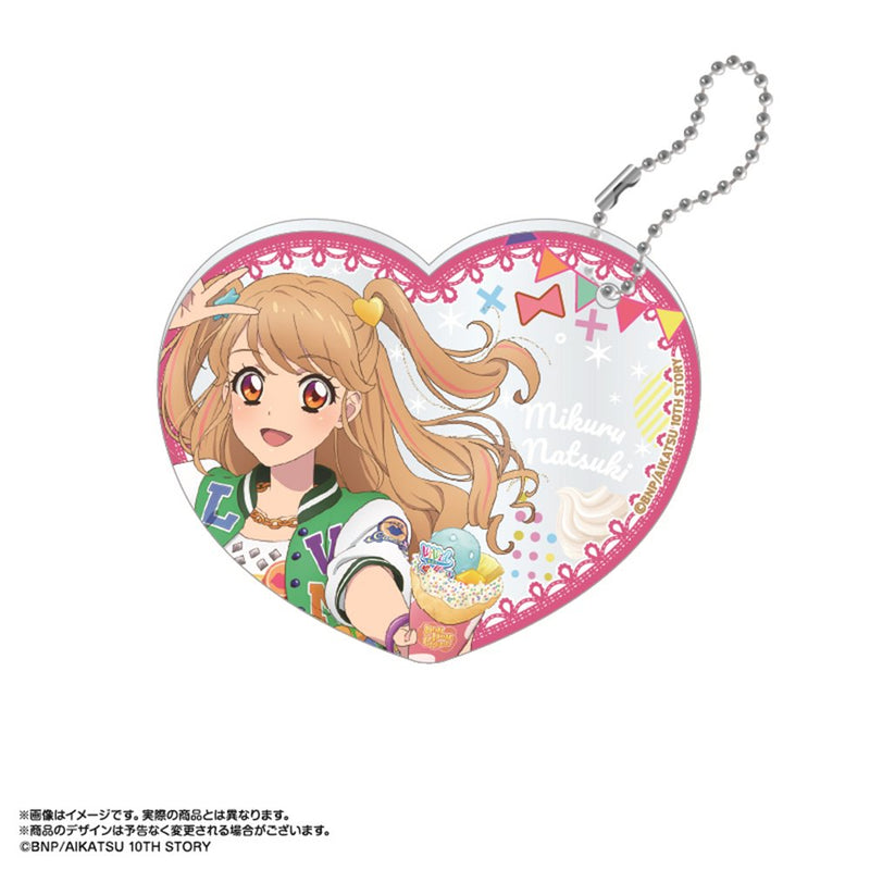 【New Product】Aikatsu! Akari Generation × Marion Crepe Pikuria Acrylic Keychain & Stand Natsuki Mikuru / AmiAmi Release Date: Around May 2025