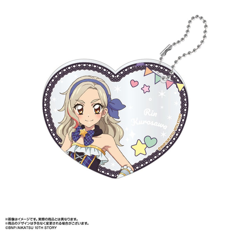 【新品】アイカツ！あかりGeneration×マリオンクレープ　ぴくりあアクキー＆スタンド　黒沢凛 / あみあみ 发售日:2025年05月左右
