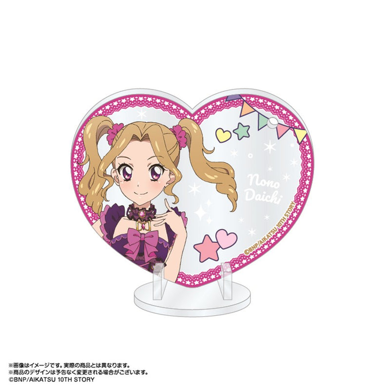 【新品】アイカツ！あかりGeneration×マリオンクレープ ぴくりあアクキー＆スタンド 大地のの / あみあみ 发售日:2025年05月左右