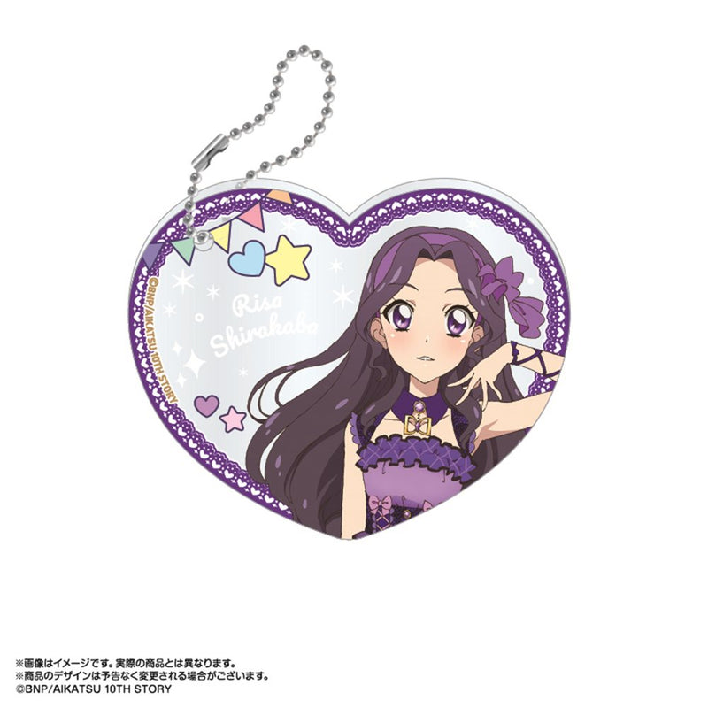 【新品】アイカツ！あかりGeneration×マリオンクレープ　ぴくりあアクキー＆スタンド　白樺リサ / あみあみ 発売日:2025年05月頃