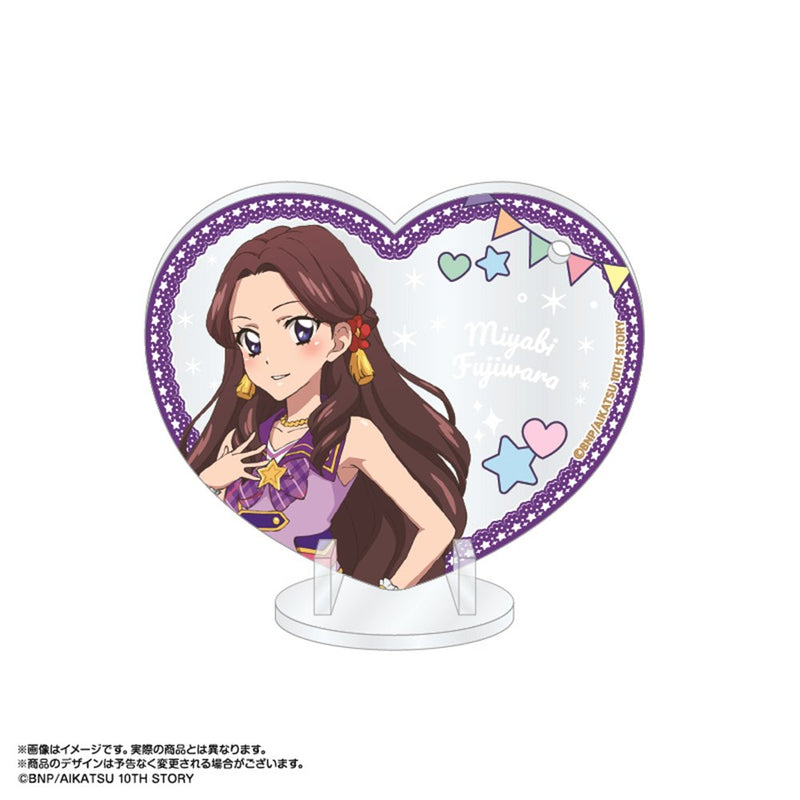 【新品】アイカツ！あかりGeneration×マリオンクレープ　ぴくりあアクキー＆スタンド　藤原みやび / あみあみ 發售日:2025年05月頃